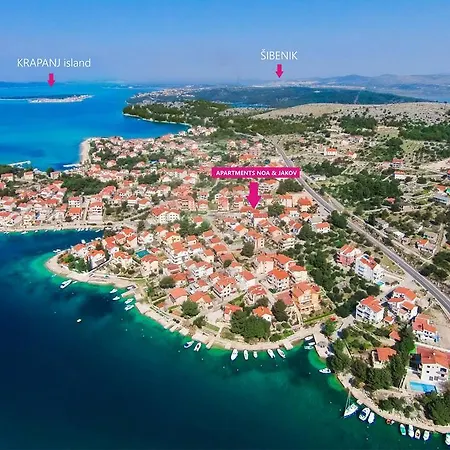 Brand New Seaside Noa & Jakov, Sibenik Apartment